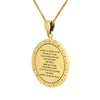 Image of Amulet of Redemption Double Sided Kabbalah Pendant from Sterling Silver 925
