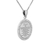 Image of Amulet of Redemption Double Sided Kabbalah Pendant from Sterling Silver 925