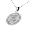 Image of Amulet of Redemption Double Sided Kabbalah Pendant from Sterling Silver 925