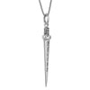 Image of Gibeon's Sword Wish Amulet Kabbalah Pendant of King Solomon Jewelry Silver 925