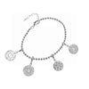 Image of King Solomon Bracelet 4 Seals Bangle: Love, Health, & Guarding and Protection Kabbalah Jewelry Silver 925 - Holy Land Store