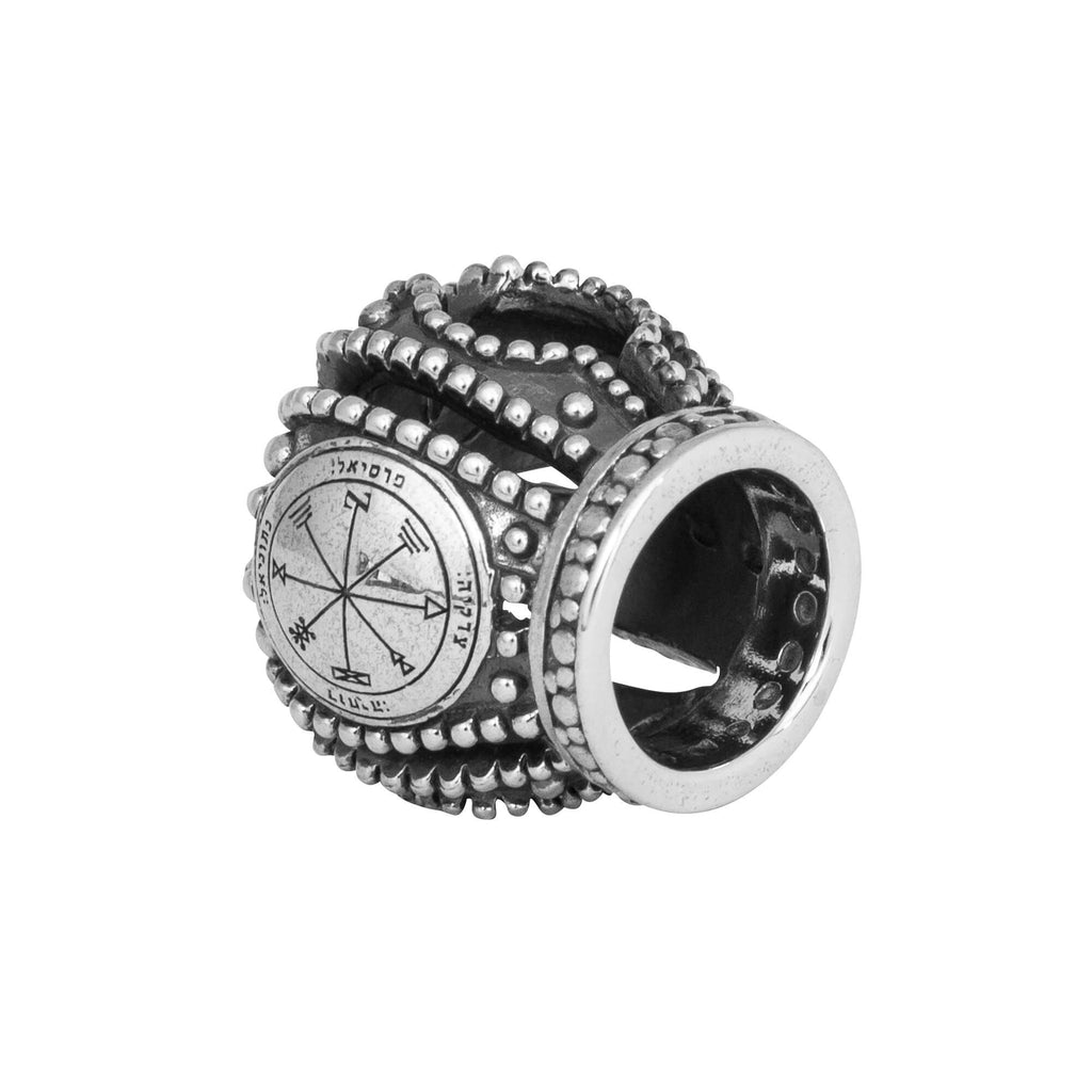 Charm Amulet Kabbalah Profusion Abundance Seal Pentacle King Solomon silver 925