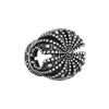 Image of Charm Amulet Kabbalah Matching Seal Pentacle King Solomon Wisdom silver 925
