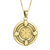 Image of Kabbalah Pendant Profusion Seal First Pentacle of Jupiter King Solomon Amulet silver 925 Ø 0,90"