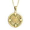 Image of Kabbalah Pendant Health Seal Second Pentacle of Mars King Solomon Wisdom Amulet Silver 925