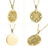 Image of Kabbalah Pendant Health Seal Second Pentacle of Mars King Solomon Wisdom Amulet Silver 925