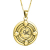 Image of Recuperation Seal Fifth Pentacle of Mars King Solomon Amulet Pendant Silver 925