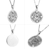 Image of Recuperation Seal Fifth Pentacle of Mars King Solomon Amulet Pendant Silver 925