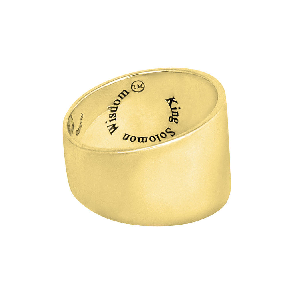 King Solomon Kabbalah Ring Profusion Seal Pentacle Amulet Silver 925 (6-13 sizes)