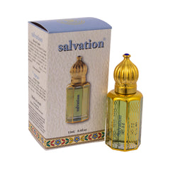 Holy Aromatic Consecrated Salvation Anointing Oil by Ein Gedi Spiritual Roll-on Applicator Prayer Bible from Holy Land Jerusalem Octagonal Glass bottle for Prayers