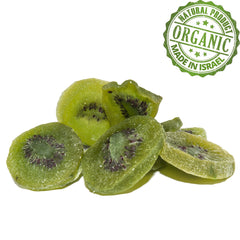 Organic Premium Dried Kiwi Slices Pure Kosher Natural Israeli Dry Fruit