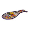 Image of Spoon shaped Armenian Ceramic Bowl Pottery Panoramic Jerusalem Décor -2