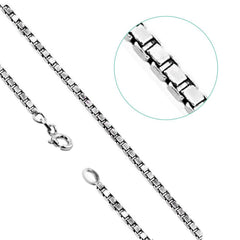 Jewelry Silver 925 Italian 1mm Snake Chain Women & Teen Girls 19.7
