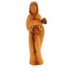 Image of Olive Wood Good Shepherd Statue – Faith Décor from Bethlehem