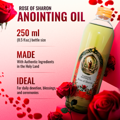 Biblical Authentic Fragrance - Rose of Sharon Anointing Oil 250 ml/8.5fl.oz