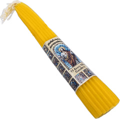 33pcs Honey Yellow Holy Church Beeswax Candles Jerusalem Jesus Christ 11"/28cm