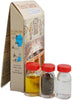 Image of Tabgha Themed Christian Gift Set w/ 3 Bottles - Olive Oil, Holy Water & Holy Soil 10ml/ 0.3 oz