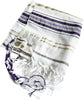 Image of Purple Jewish Prayer Shawl Tallit Scarf 72 x 22" w/ Bag for Men & Women