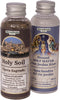 Image of Blessed Christian Authentic 2-Bottle Set with Holy Water from Jordan River & Jerusalem Soil