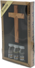 Image of Christian Blessing Kit Set w/ Traditional Cross, Olive Oil, Holy Water & Bethlehem Soil 8"/20cm