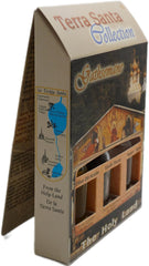 Christian Gethsemane Themed Christian Gift Set w/ 3 Bottles - Olive Oil, Holy Water & Holy Soil 10ml/ 0.3 oz
