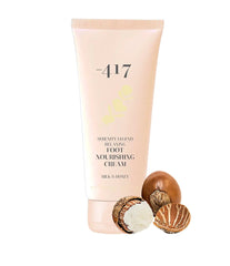 -417 Dead Sea Milk & Honey Scented Relaxing Nourishing Foot Cream Lotion | 100ml/3.3fl.oz