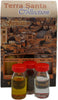 Image of Christian Jerusalem Themed Gift Set w/ 3 Bottles - Olive Oil, Holy Water & Holy Soil 10ml/ 0.3 oz