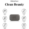 Image of -417 Dead Sea Vegan Black Dead Sea Mud Soap Mineral Cleanser for Face & Body