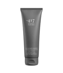 -417 Dead Sea Mineral Vegan 2 in 1 Body & Hair Shampoo For Men 250ml/8.4 fl. oz