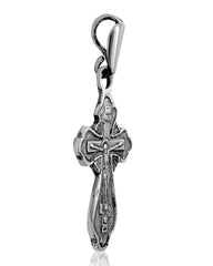 Sterling Silver Orthodox Cross Crucifix Necklace for Women & Men 3cm/1.25