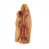 Image of Olive Wood Holy Family Nativity Figurine Bethlehem 4.5" | Holy Land Gif