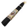 Image of 33 PCS Black Beeswax Smoke-Less Church Candles for Religious Ceremonies & Devotional Prayer 11"/28cm