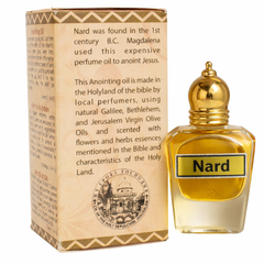 Anointing Oil Nard from Holy Land Blessed in Jerusalem by Terra Santa 0,6 fl.oz (20 ml)