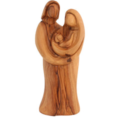 olive wood holy family nativity figurine from bethlehem