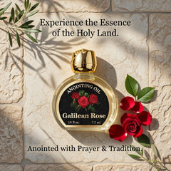 Rose of Galilee Anointing Oil – Sacred Prayer Fragrance & Blessing Oil