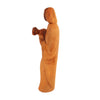 Image of Olive Wood Good Shepherd Statue – Faith Décor from Bethlehem