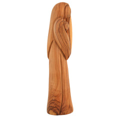 Handmade Olive Wood Virgin Mary with Baby Jesus from Bethlehem