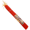 Image of 33 PCS Smoke-Less Red Beeswax Prayer Church Candles 11"/28cm