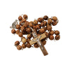 Image of Handmade Catholic Olive Wood Rosary Prayer Beads Crucifix Jerusalem 23.6"/60cm