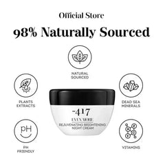 -417 Dead Sea Brightening Firming Skin Tightening Cream for Face Neck | 50ml/1.6fl.oz