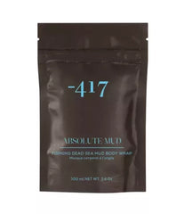 -417 Vegan Dead Sea Natural Hydrating Black Mud Tightening Body Wrap 17fl.oz/500ml