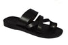 Image of Traditional Jesus-style open-toe leather sandals for children
