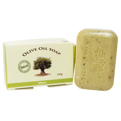 100% Natural Mint Olive Oil Soap All Types of Skin Holy Land 100 gr 