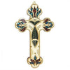 Image of Handmade Cross with Semi-Precious Stones from Jerusalem Holy Land 8.5 inch