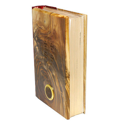 Olive Wood Stand for the Bible Praying Hands Handmade from Bethlehem Holy Land - Holy Land Store