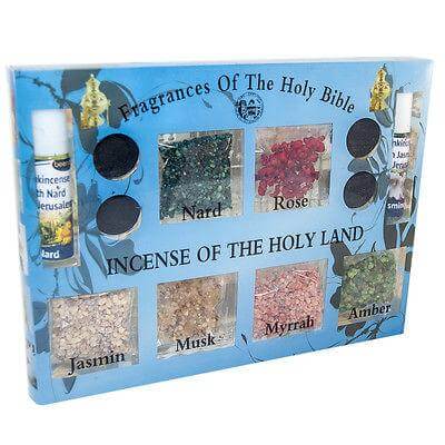 Fragrances Blessing Set from Holy Land Anointing oils & Frankincenses 9 pcs