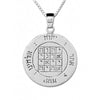 Image of Solomon Seal The Divine Unification Amulet for Spiritual Growth silver 925 - Holy Land Store