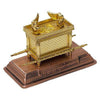Image of Figurine Arc of the Covenant Gold Plated Copper Stand Mini Replica 4.5"