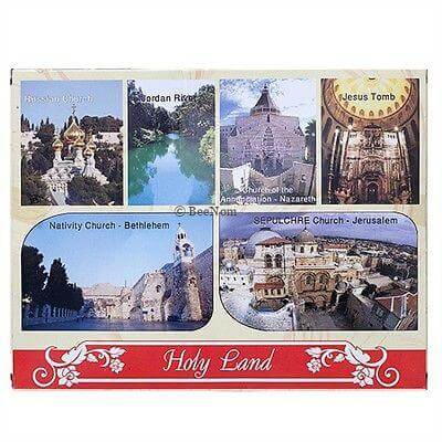 Blessing Set from Holy Land 7 Elements Oil,Water,Soil,Insence,Cross,Candle,Icon - Holy Land Store