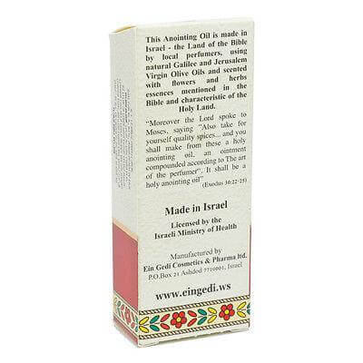 Ein Gedi Blessed Holy Anointing Oil Rose of Sharon from Jerusalem Roll-on (10 ml)